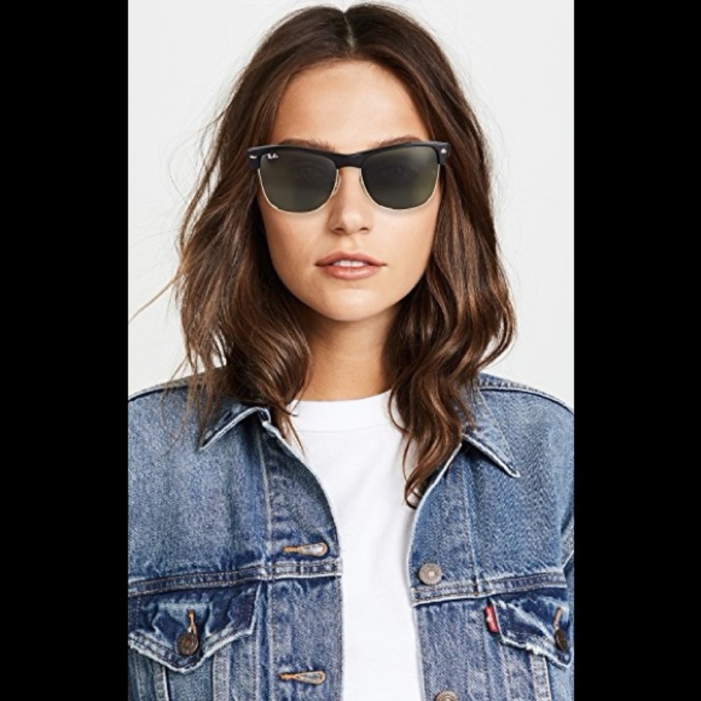 NWOT - Ray Ban “Clubmaster Oversized” Sunglasses